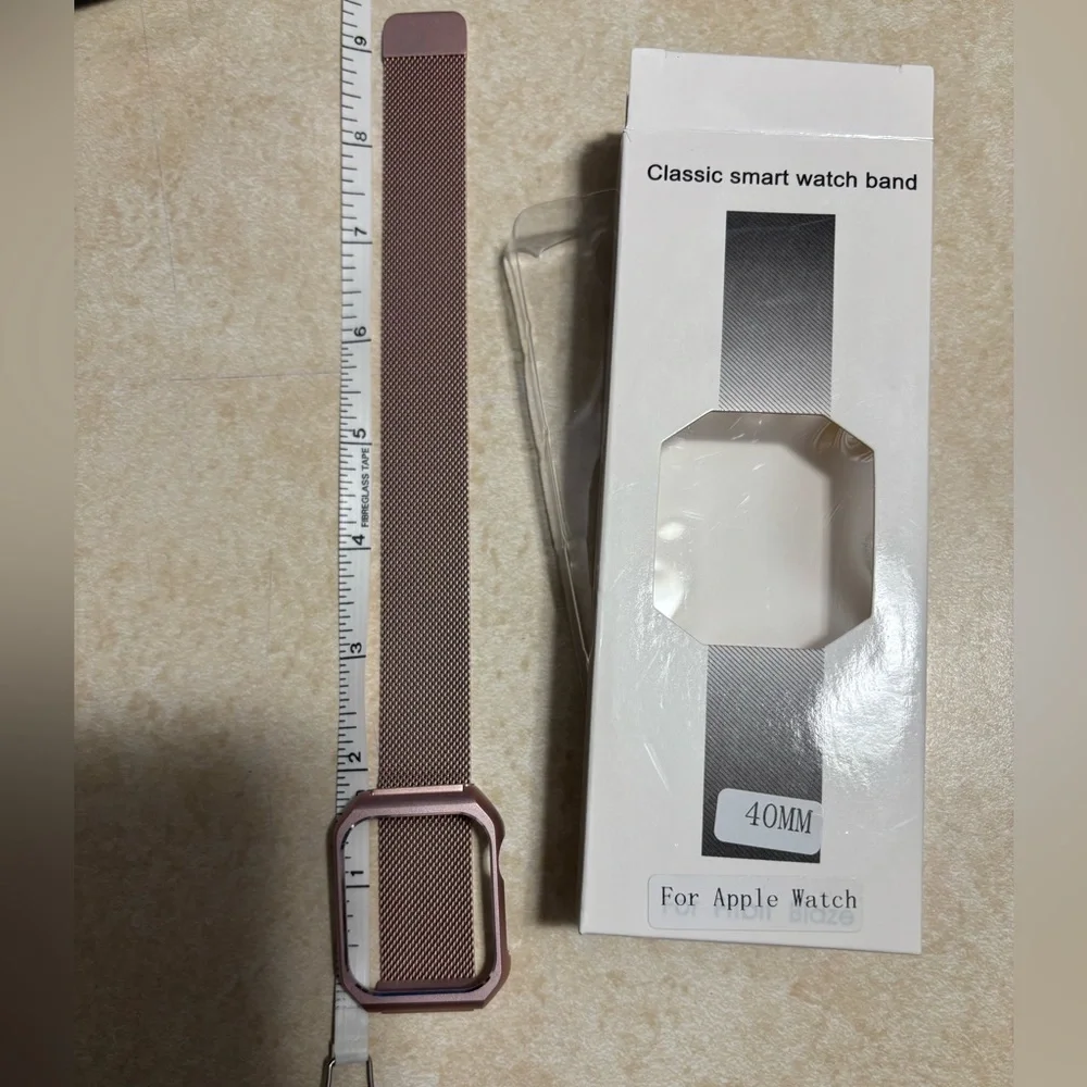 NWT Rose Gold Colored Smart Watch Band 40mm